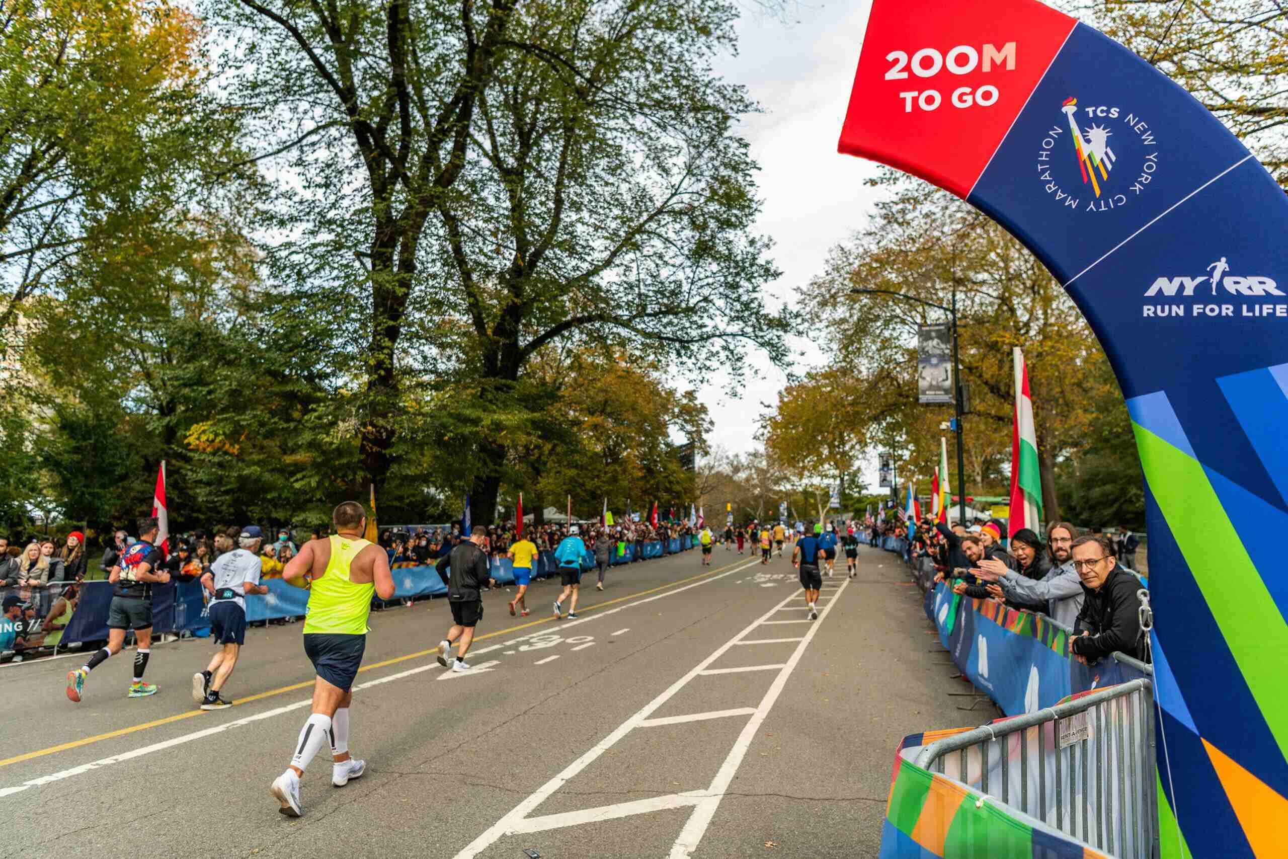 NEW YORK, NY – NOVEMBER 7: The 2021 TCS New York City Marathon is held on November 7, 2021. The course goes through all five boroughs of New York City, starting in Staten Island and ending in Central Park.  This year marks the 50th running of the marathon. (Photo by Scott McDermott for NYRR)